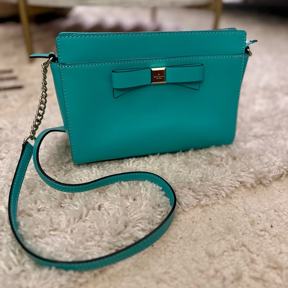Teal Kate Spade Crossbody Bag